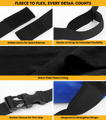 Penveer football hand warmer pouch adjustable strap buckle ensures secure field wear.