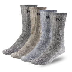People Socks thick merino wool charcoal socks with reinforced toe for long-lasting comfort.