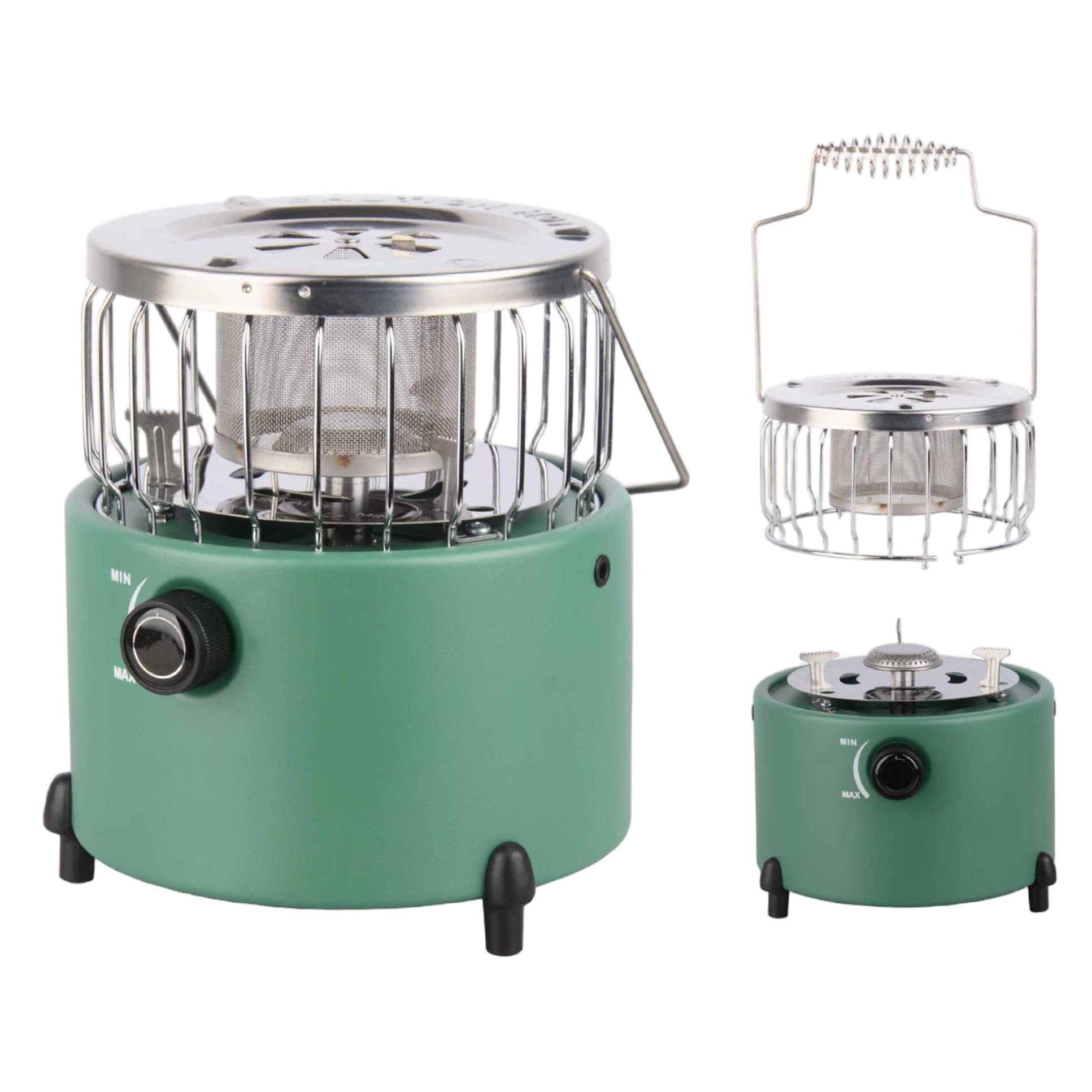 Peosaard outdoor heater-stove supports warmth and meals on demand.
