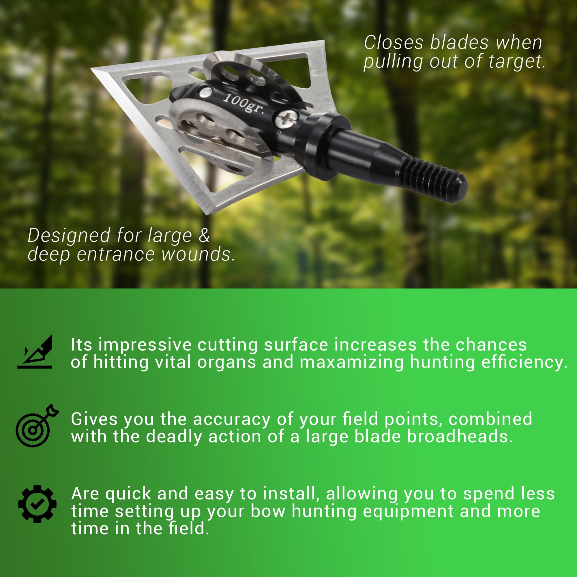 PeppermintOne REXPID NURI broadhead case included for organized transport.