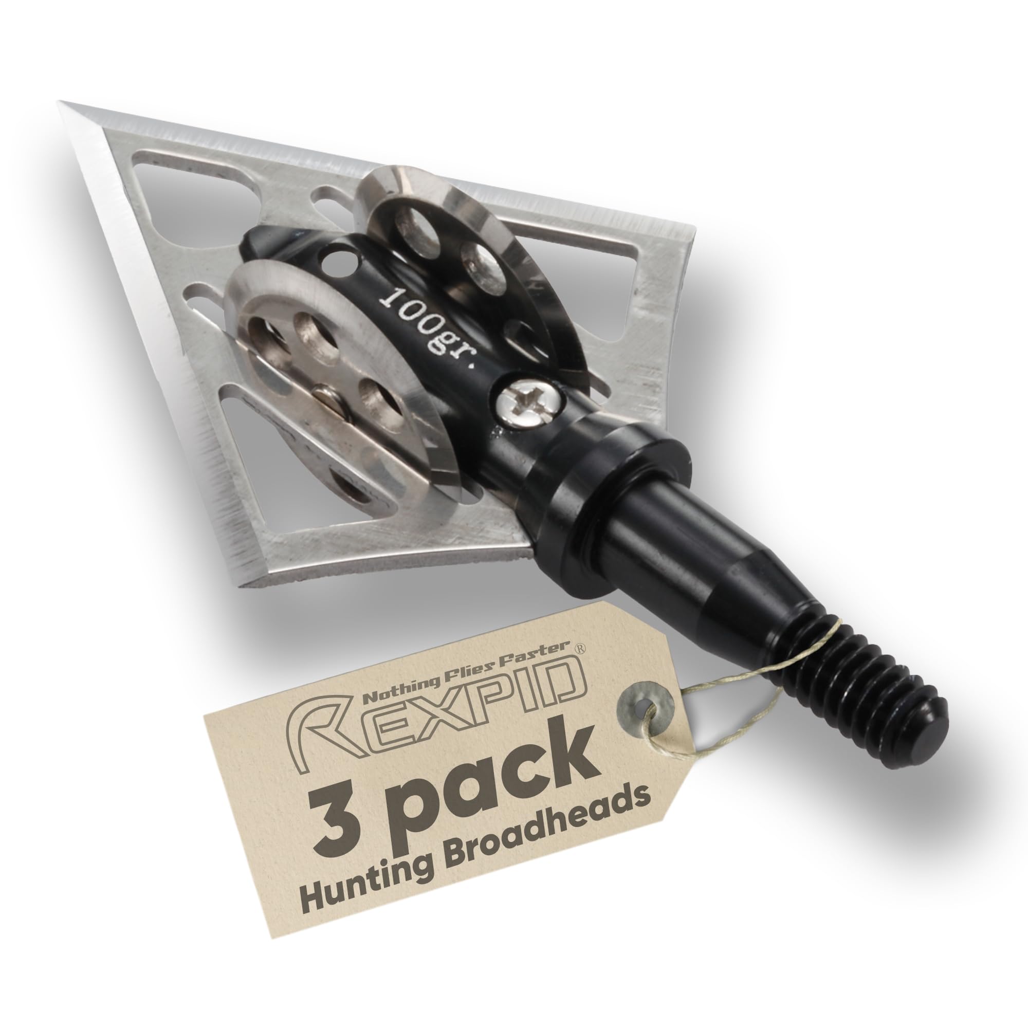 PeppermintOne REXPID NURI broadhead setup closeup for field-ready precision.