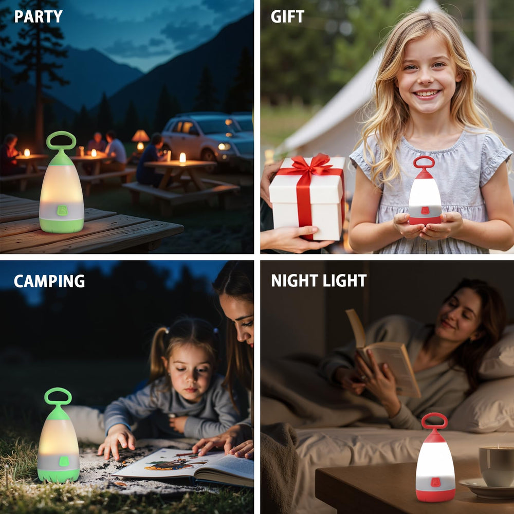 PEPTRONIC portable night light use-case for camping and bedtime