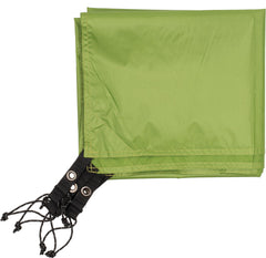 Peregrine Gannet footprint-only front view shows a lightweight base for quick backcountry shelter setup