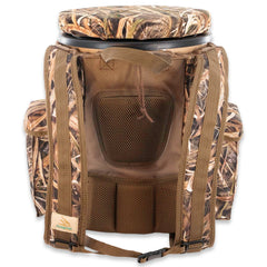 Peregrine Venture Bucket Pack Lite ergonomic shoulder straps for comfortable carry