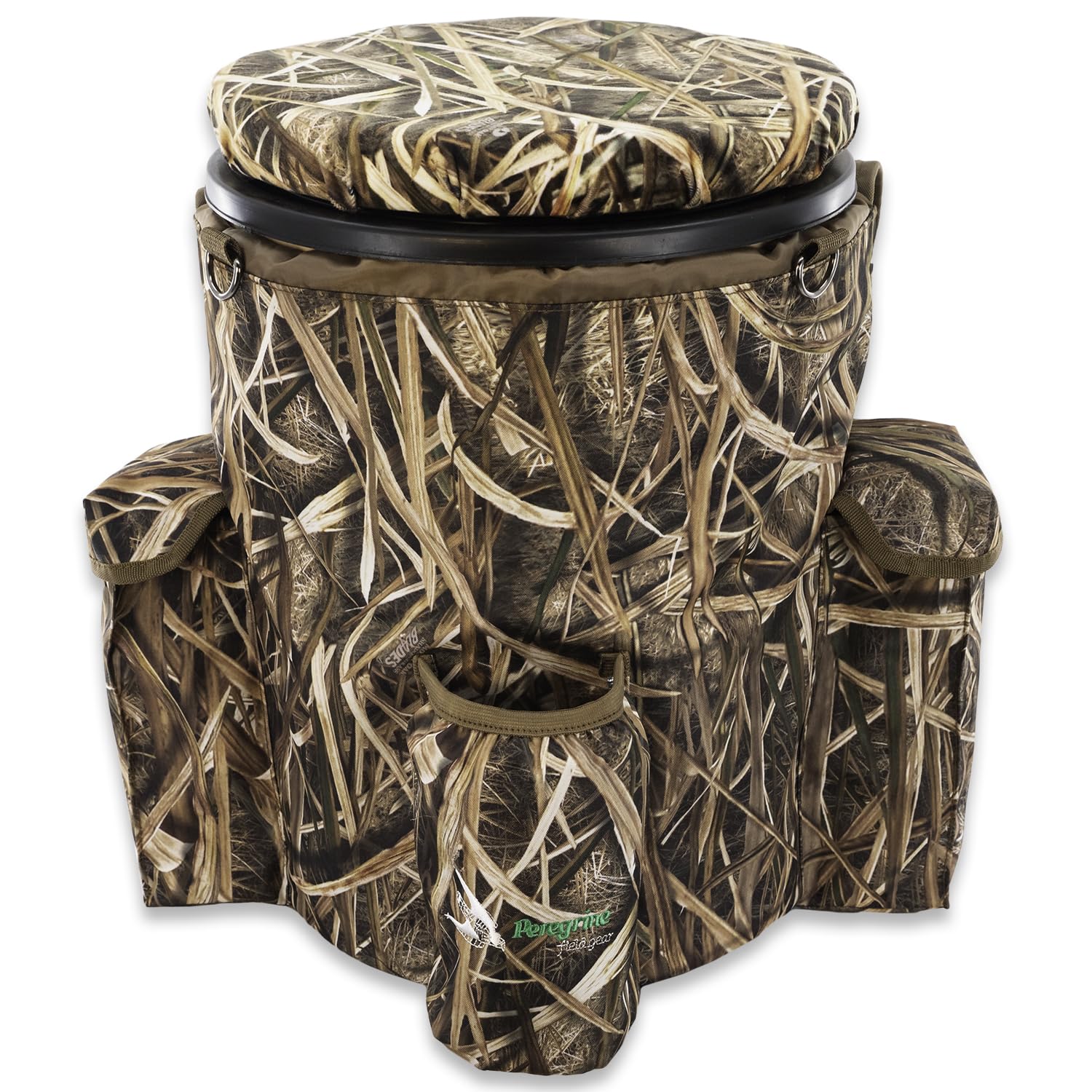 Peregrine Venture Bucket Pack Lite shell-pockets ready to hold shotgun boxes