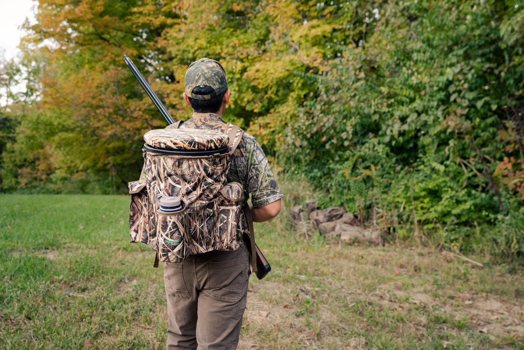 Peregrine Venture Bucket Pack Lite 360-degree seat facing any direction
