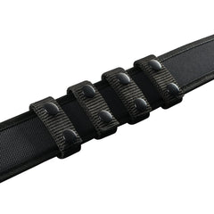 Perfect Fit Shield Wallets fray-free nylon provides durable belt support