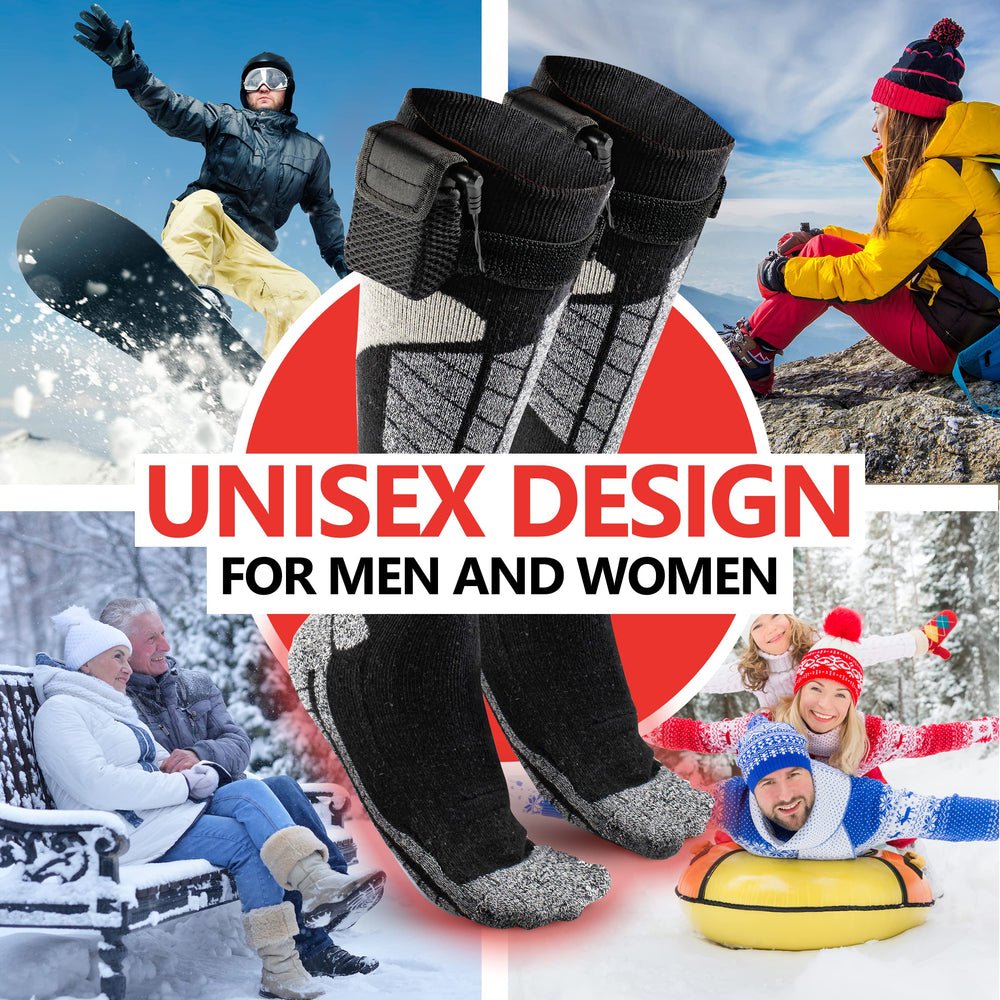 Gift-ready packaging makes Perfect Life Ideas heated socks a thoughtful winter gift.
