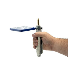 Primer seating tool with dial for depth and hard-stop mechanism