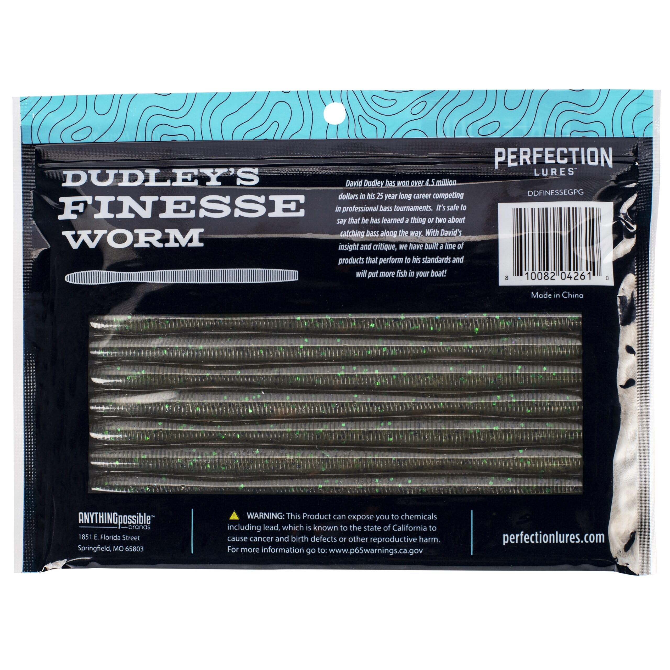 Natural green pumpkin color mimics varied forage across clear and stained water.