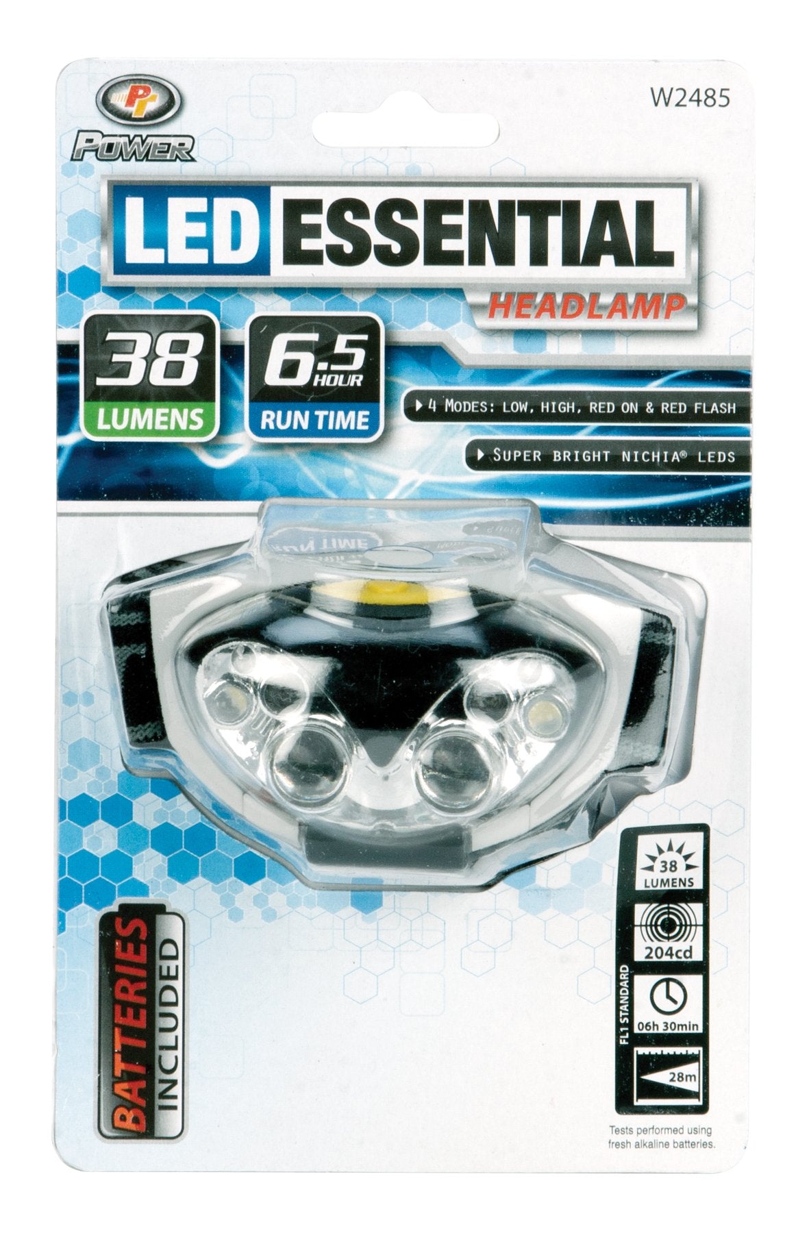 Performance Tool W2485 compact headlamp ideal for camping and DIY tasks
