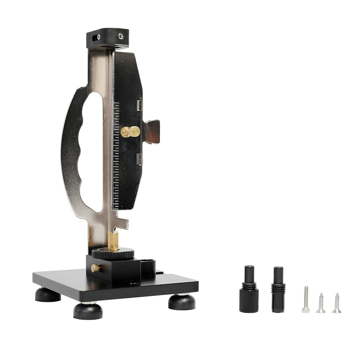 Perogen Arrow Fletching Jig with magnet clamp for precise alignment.