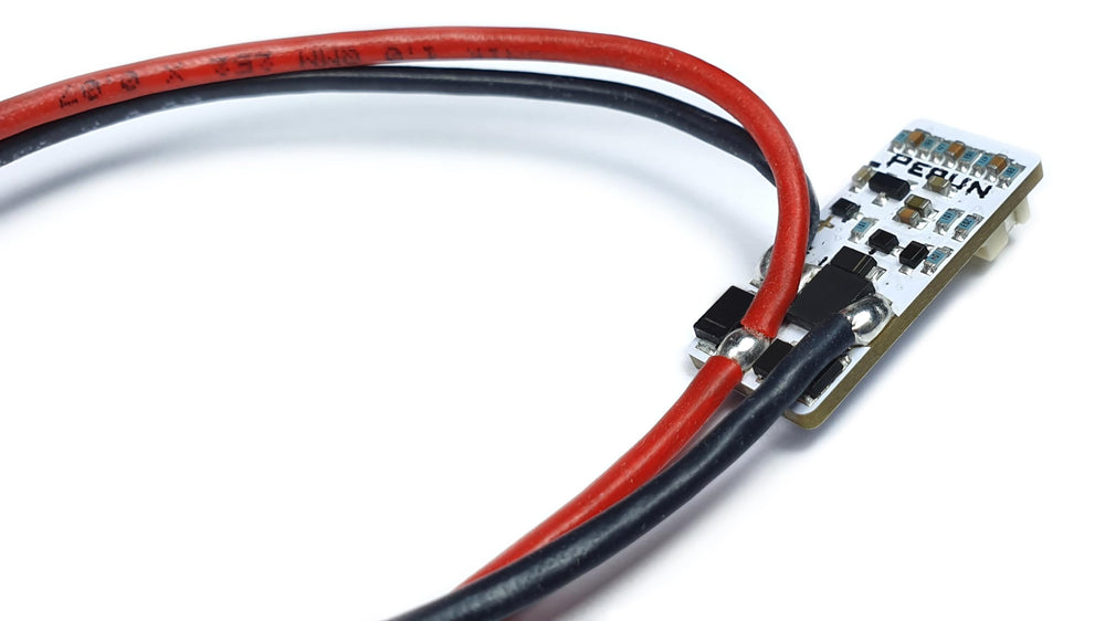 Perun ETU++ built-in diagnostic LED feedback aids quick troubleshooting.