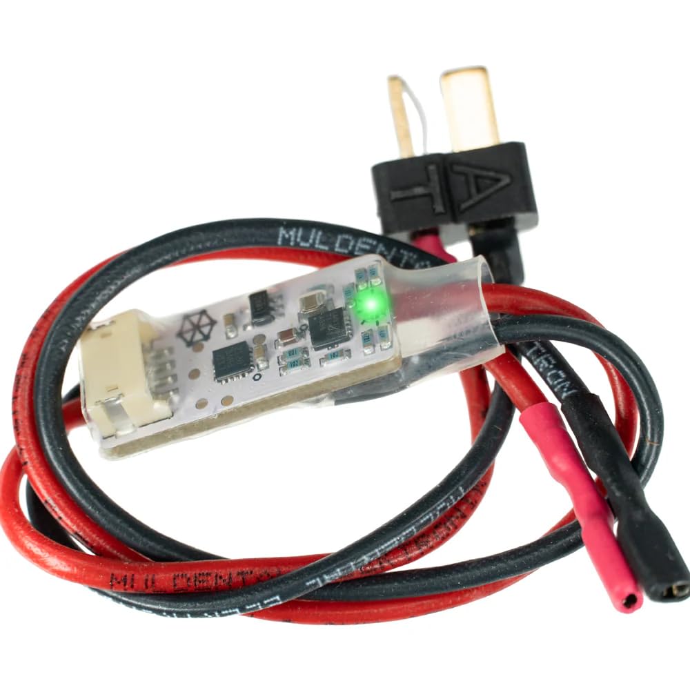 Perun ETU++ low battery alarm notifies you with simple indicators.