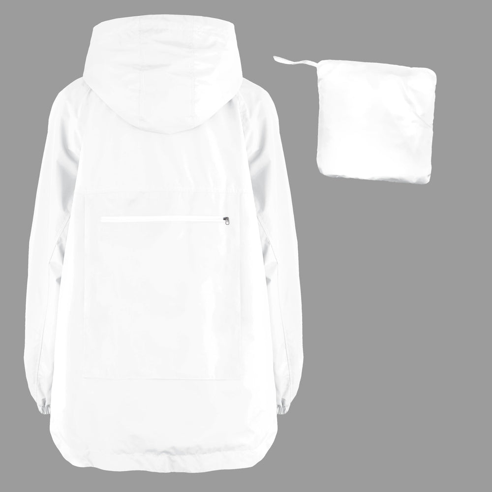 PESION lightweight packable raincoat ideal for travel and outdoor use.