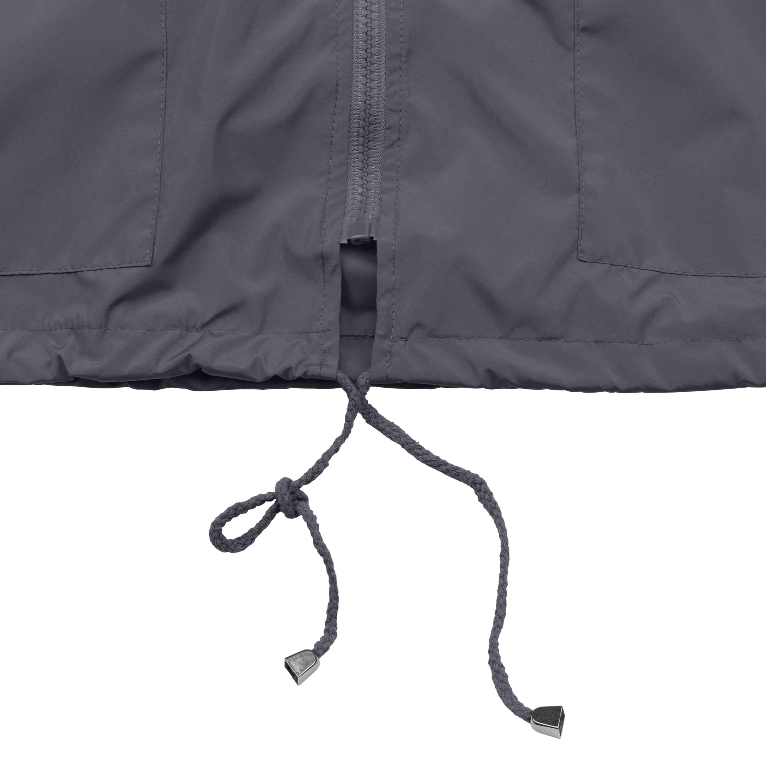PESION jacket packable design demonstrates easy stowaway for travel