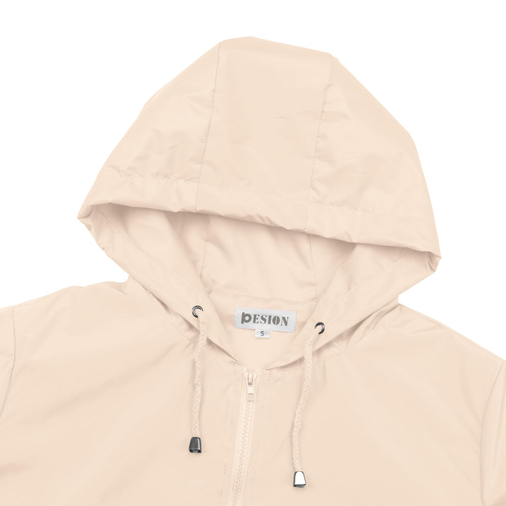 PESION women's rain jacket packable compact carry for travel and day trips