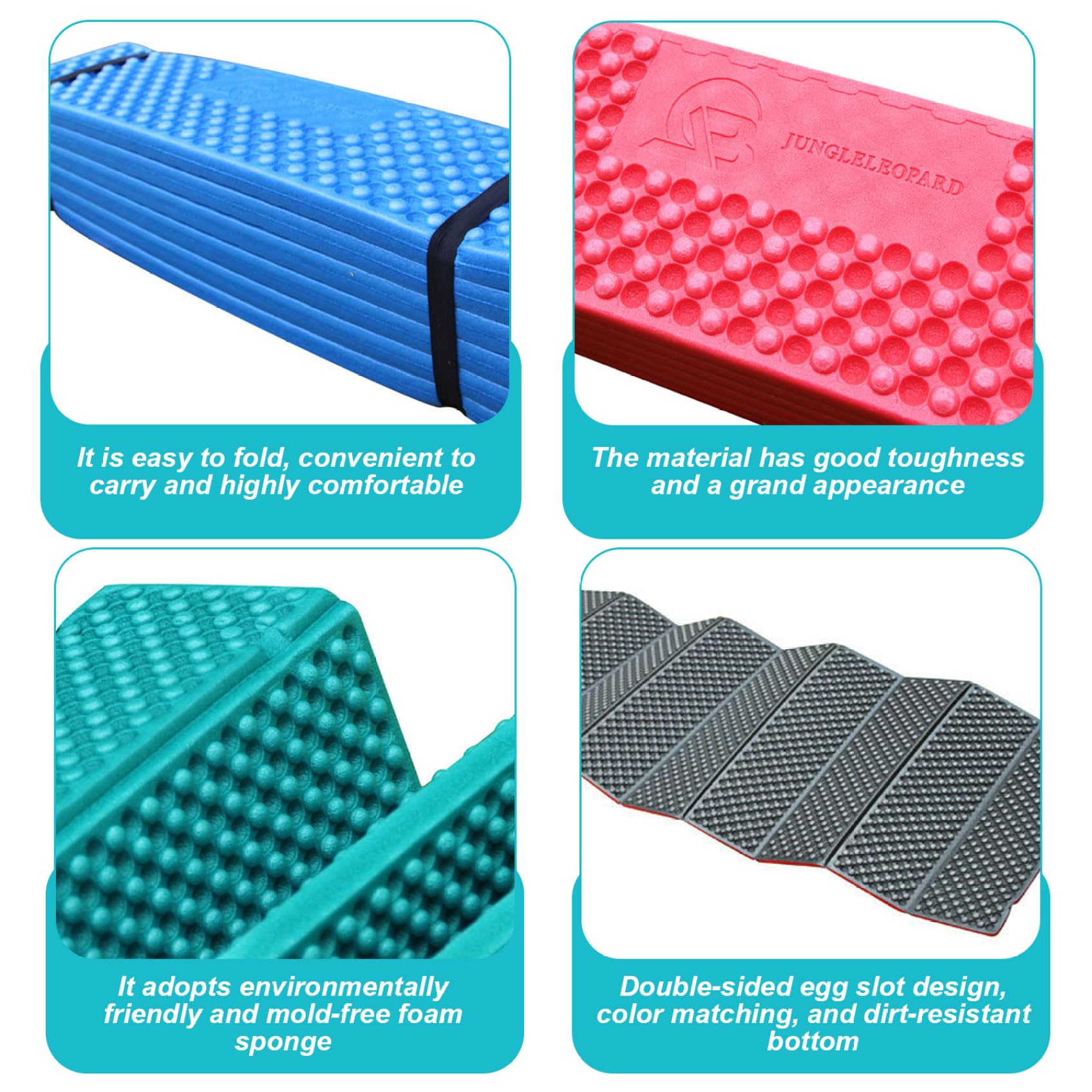 Pesoncarl compact backcountry sleeping pad fits easily in a backpack.