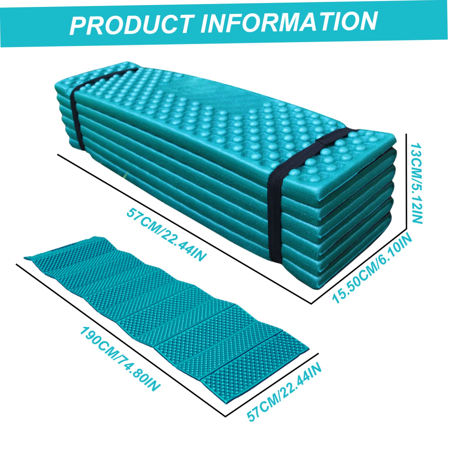 Pesoncarl waterproof moisture-resistant pad keeps you dry on damp grass.