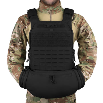 PETAC GEAR Nylon stretch exterior provides light weight and water resistance during outdoor missions