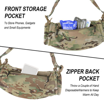 PETAC GEAR sherpa warm fleece interior delivering cozy warmth in cold weather