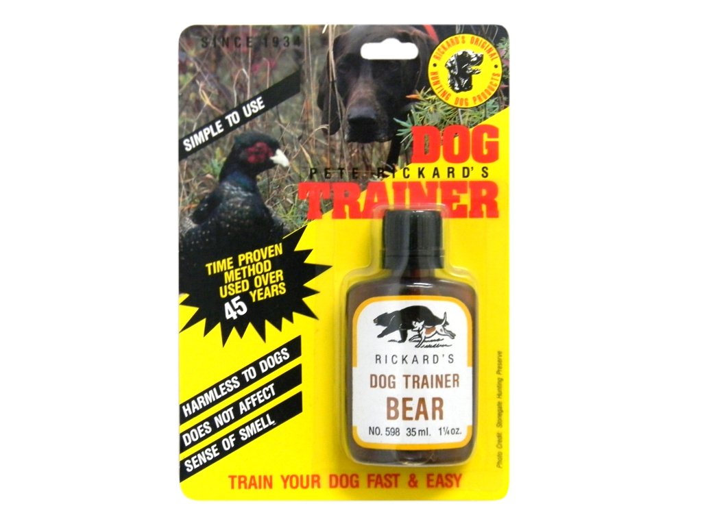 Pete Rickard Bear Dog Training Scent 1-1/4-ounce bottle for scent conditioning during training