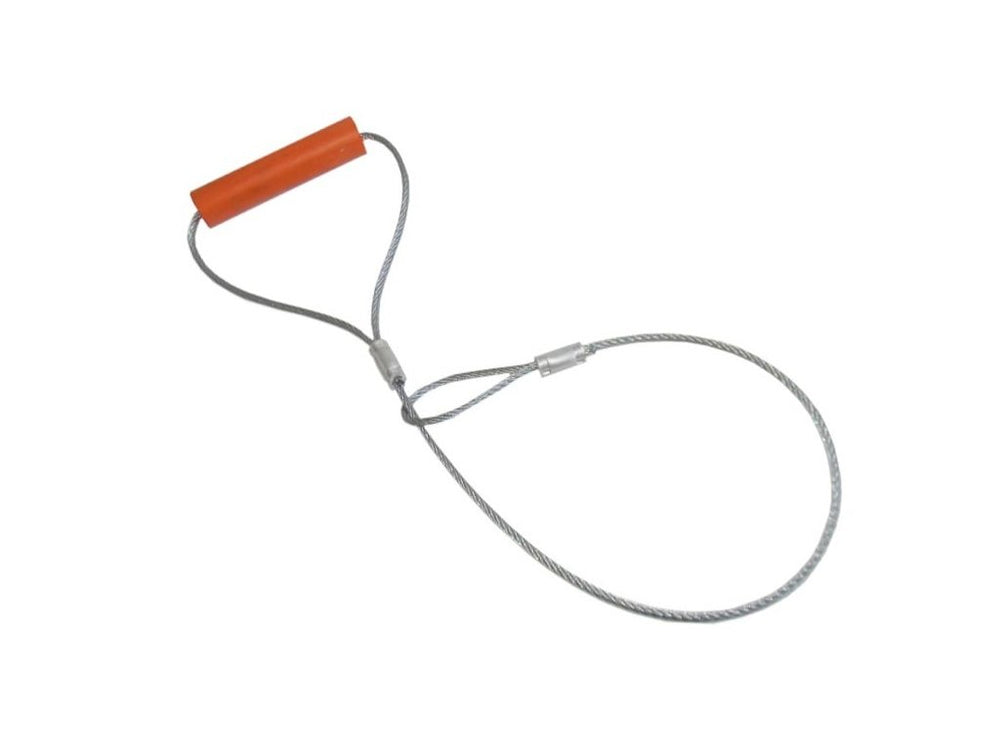 Pete Rickard Lifetime Deer Drag cable with rubber handle for easier field-dragging
