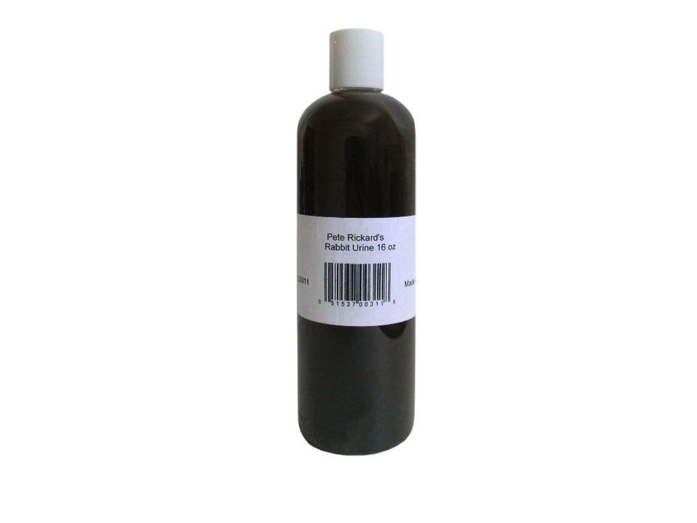 Pete Rickard Rabbit Urine Hunting Scent bottle ideal for trapping and garden pest deterrence