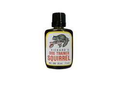 Pete Rickard Squirrel Dog Training Scent bottle ready for field training and conditioning