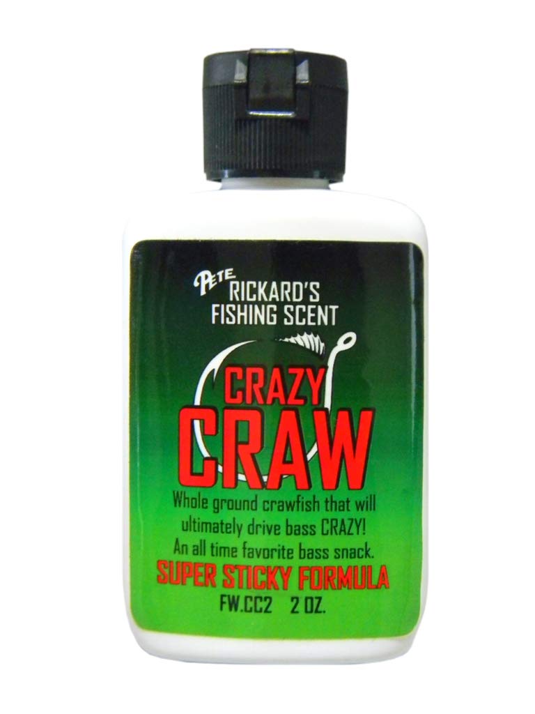 2oz Crazy Craw Scent bottle with label