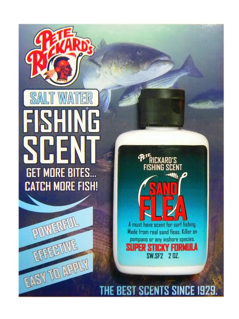 Pete Rickard's Saltwater Sand Flea Scent bottle 2 oz