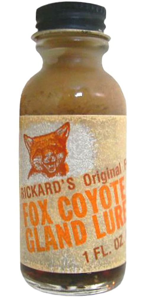 Pete Rickard LB216 trapping lure with fox-coyote gland for effective predator trapping and scent attractant