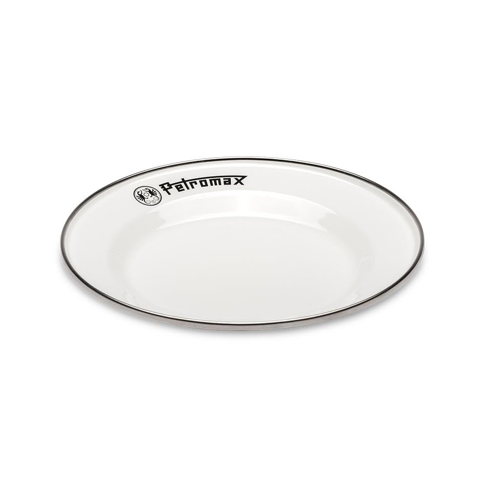 Close-up of Petromax enamel surface, scratch-resistant for grills and outdoor dining
