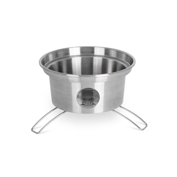 Petromax Fire Kettle with lid, secure water transport.