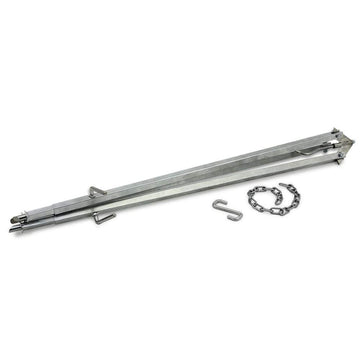 Petromax height-adjustable feet and legs for level cooking surface.