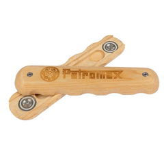 Petromax magnet lock enabling one hand mounting for quick setup