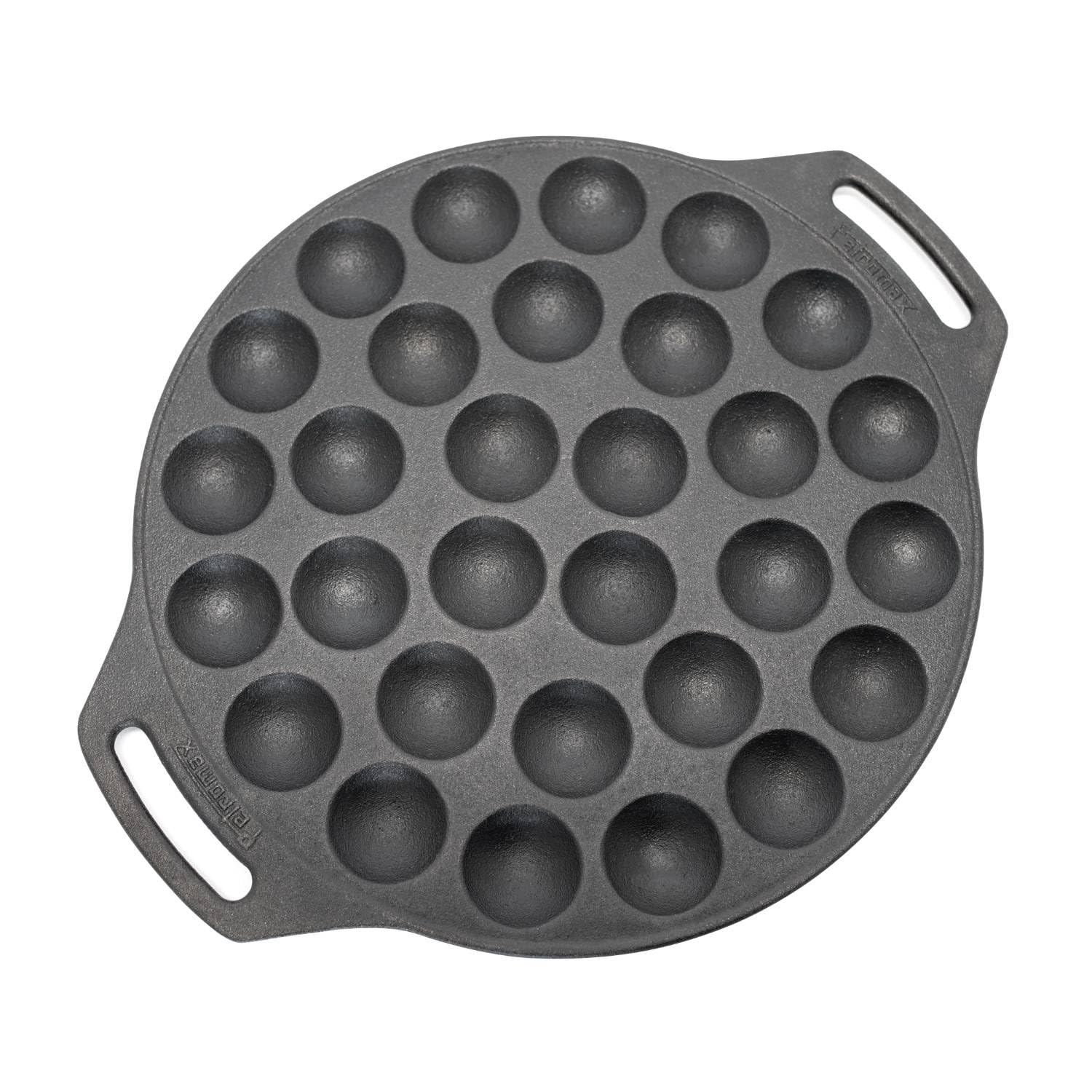 Petromax Poffertjes Pan over open fire delivers even browning of mini pancakes