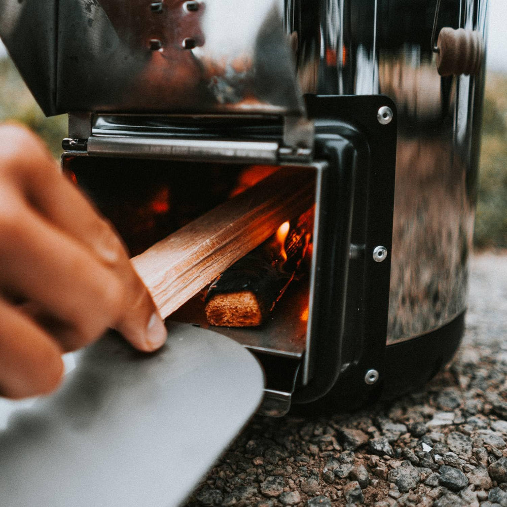 Petromax Rocket Compact Stove easy to transport for camping or backyard meals