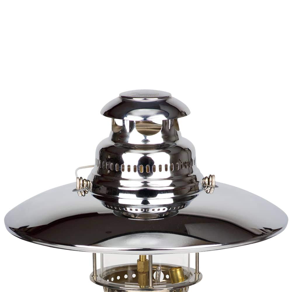 Petromax top reflector for HK350/HK500 delivering focused downward illumination.