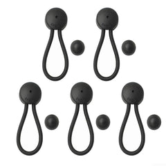 PETSTIBLE 5-pack bungee clip ready for versatile securing tasks.