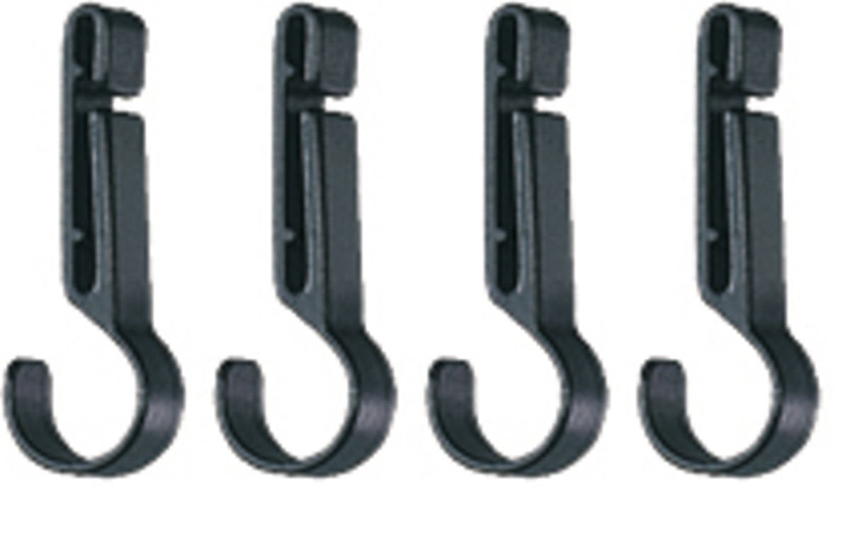 PETZL 4 Crochlamp S headlamp clips for thin-edged helmets secure attachment during outdoor activities