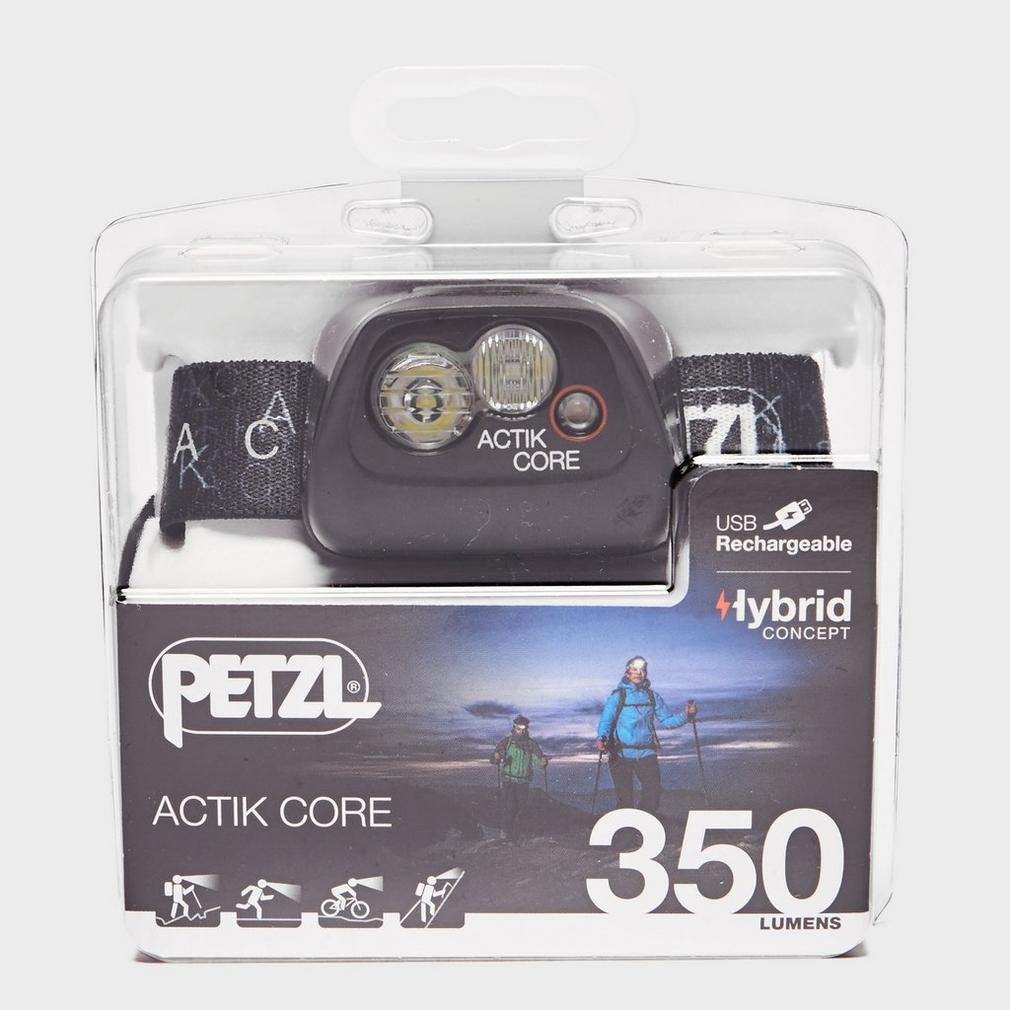 PETZL ACTIK CORE with micro-USB charging and AAA compatibility for flexible power