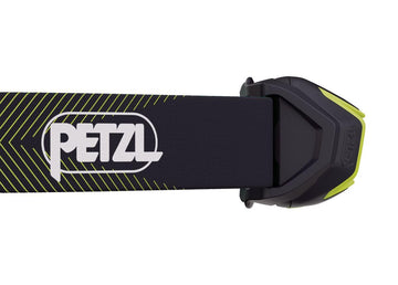 Petzl ACTIK CORE red light mode preserving night vision during activities.