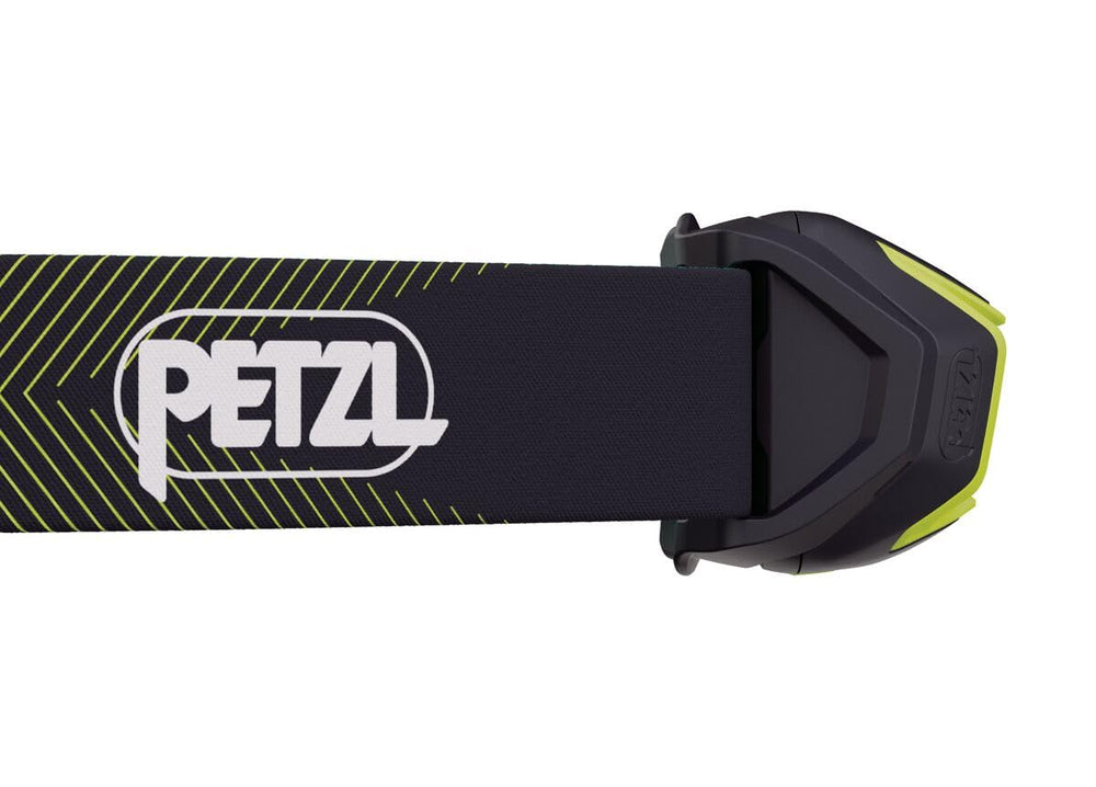 Petzl ACTIK CORE red light mode preserving night vision during activities.