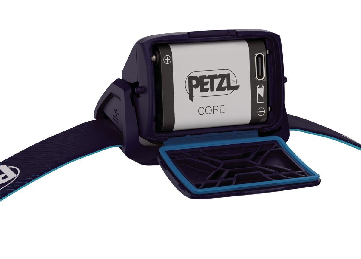 Petzl ACTIK CORE red light preserves night vision while others nearby stay undisturbed