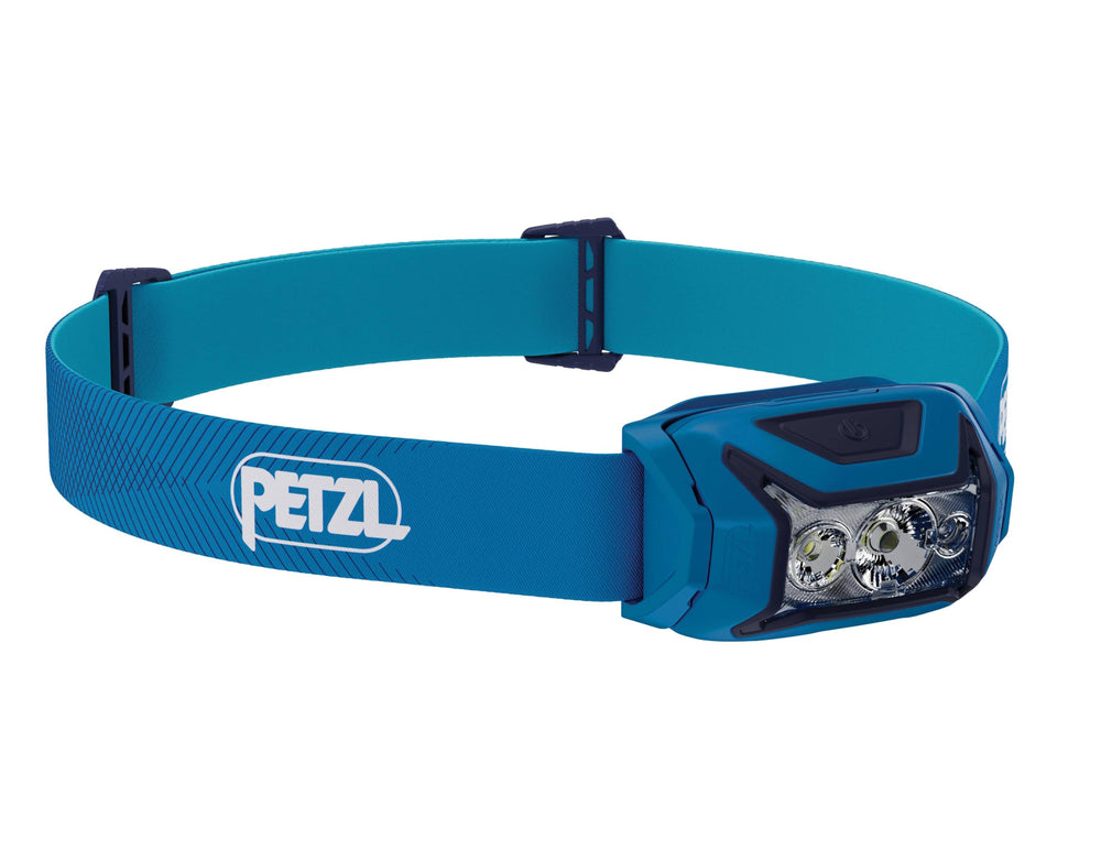 Petzl ACTIK headlamp with 450-lumen beam for bright outdoor lighting