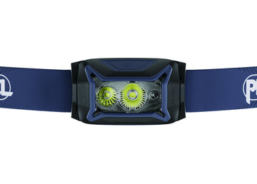 PETZL ACTIK red-light mode preserves night vision for wildlife viewing.