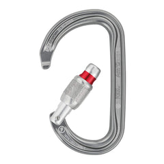Petzl Am'D carabiner with locking options for tailored safety and quick setup.