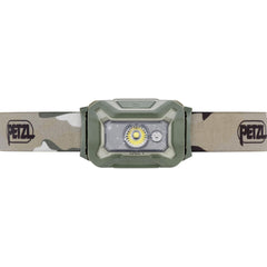 PETZL ARIA 1 RGB headlamp with RGB modes preserves night vision for maps.