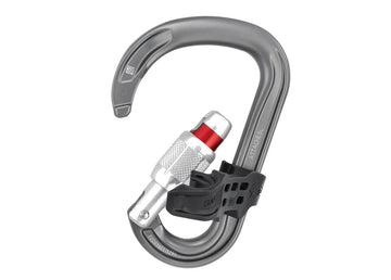 Petzl Attache Bar round-stock basket delivers smooth rope glide.